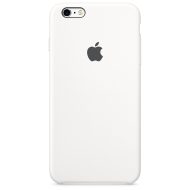 Apple silikónový obal pre iPhone 6 / 6S – biely