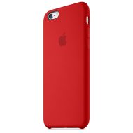 Apple silikónový obal pre iPhone 6 Plus / 6S Plus - červený – Obrázok 3