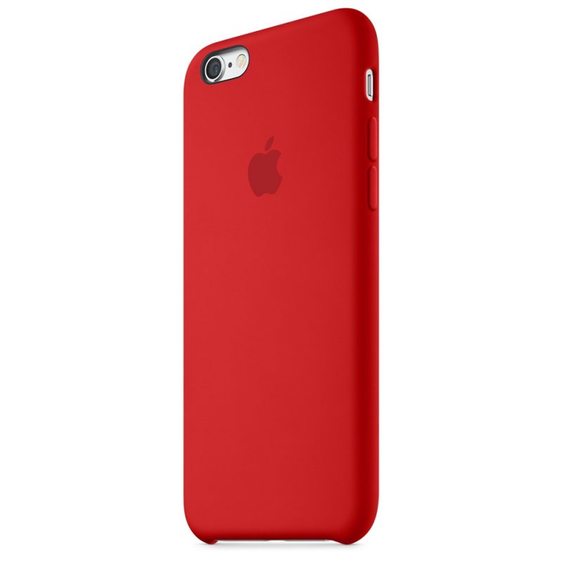 Apple silikónový obal pre iPhone 6 Plus / 6S Plus - červený 3