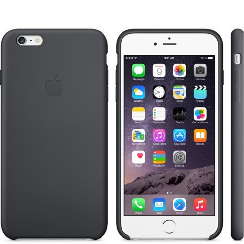 Apple silikónový obal pre iPhone 6 / 6S - čierny 2
