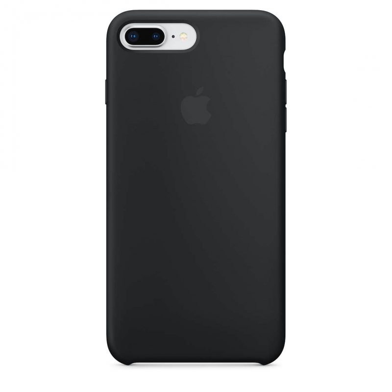 Apple silikónový obal pre iPhone 7 Plus / 8 Plus - čierny 1