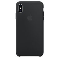 Apple silikónový obal pre iPhone XS Max - čierny