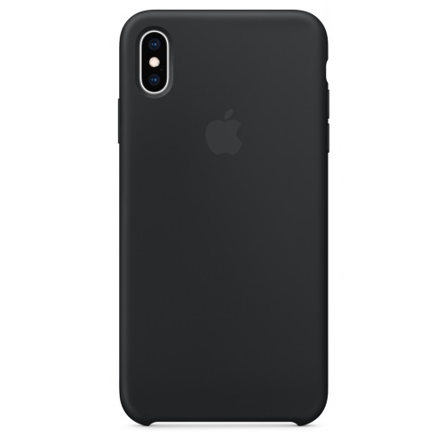 Apple silikónový obal pre iPhone XS Max - čierny 1