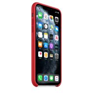 Apple silikónový obal pre iPhone 11 Pro - červený – Obrázok 2