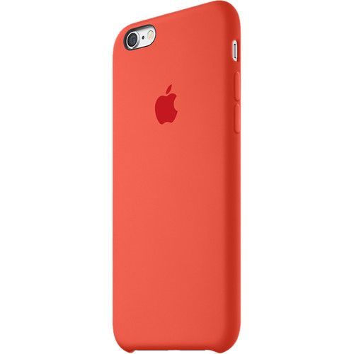 Apple silikónový obal pre iPhone 6 / 6S – oranžový 4