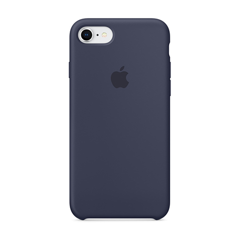 Apple silikónový obal pre iPhone 7 / 8 – modrý 1