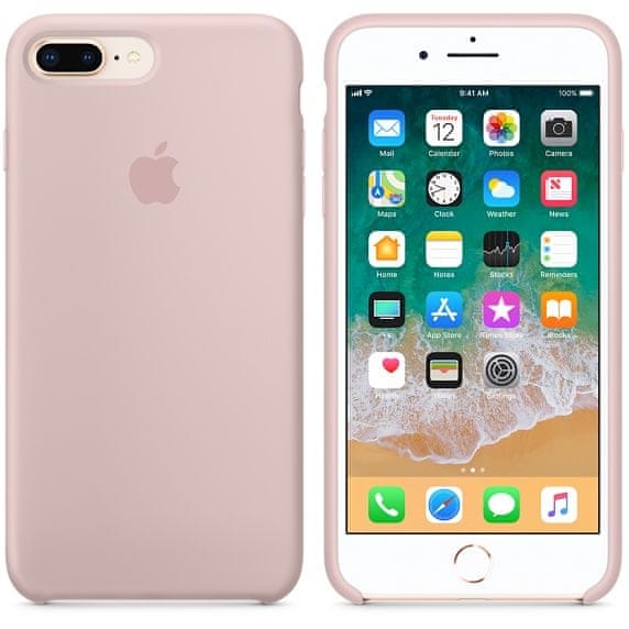 Apple silikónový obal pre iPhone 7 Plus / 8 Plus – Ružový 3