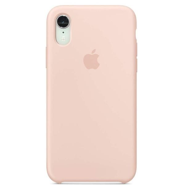 Apple silikónový obal pre iPhone XR – Ružový 1