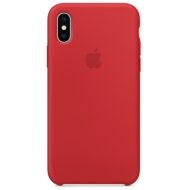 Apple silikónový obal pre iPhone XS Max - červený