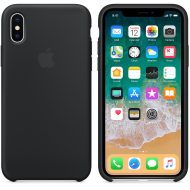 Apple silikónový obal pre iPhone X / XS - čierny – Obrázok 3