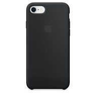 Apple silikónový obal pre iPhone 7 / 8 - čierny