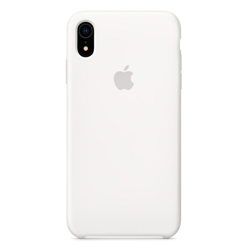 Apple silikónový obal pre iPhone XR – biely 1
