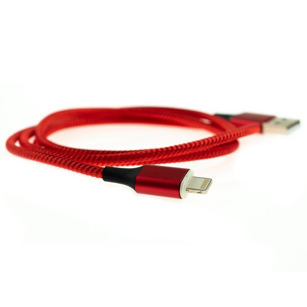 Apple Lightning magnetický kábel - 1m, červený 2