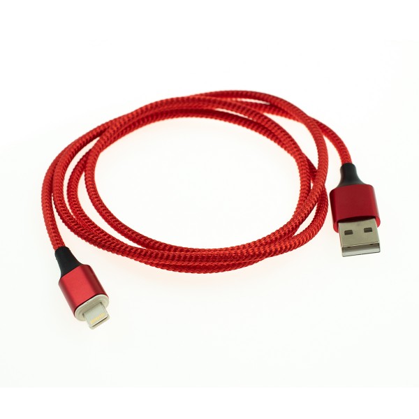 Apple Lightning magnetický kábel - 1m, červený 3