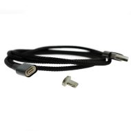Apple Lightning magnetický kábel - 1m, čierny