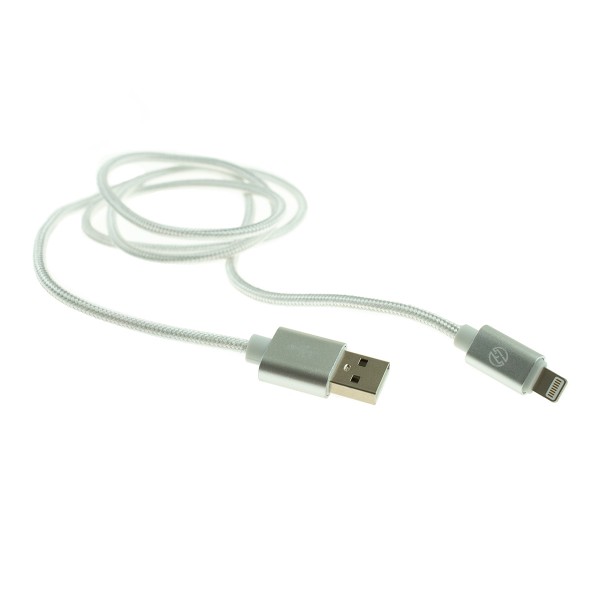 Apple Lightning nylonový kábel - 1m, biely 1