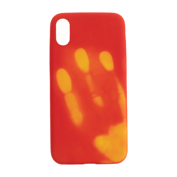 Ochranný Termo obal (červený) - iPhone X 1