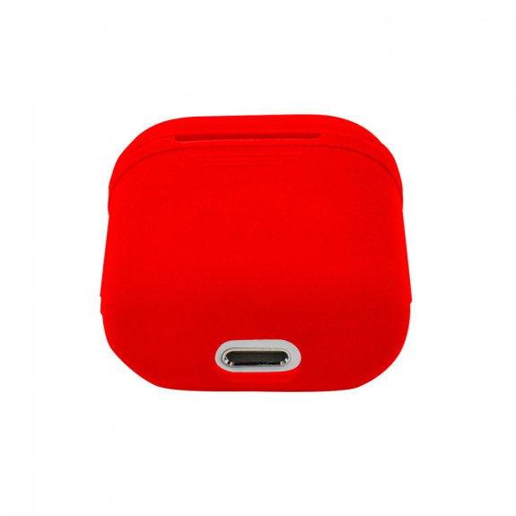 Silikónový obal pre Apple Airpods - červený 3