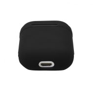 Silikónový obal pre Apple Airpods - čierny – Obrázok 3