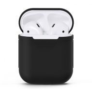Silikónový obal pre Apple Airpods - čierny