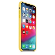 Apple silikónový obal pre iPhone XS Max - kanárska žltá – Obrázok 2