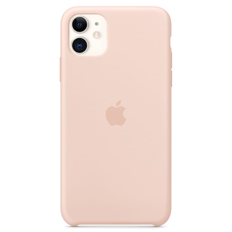 Apple silikónový obal pre iPhone 11 – Ružový 1
