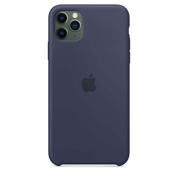 Apple silikónový obal pre iPhone 11 – modrý 3