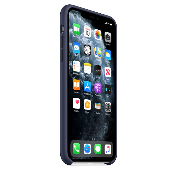 Apple silikónový obal pre iPhone 11 – modrý 2