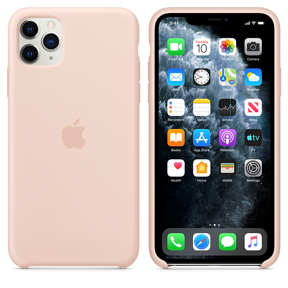 Apple silikónový obal pre iPhone 11 – Ružový 4