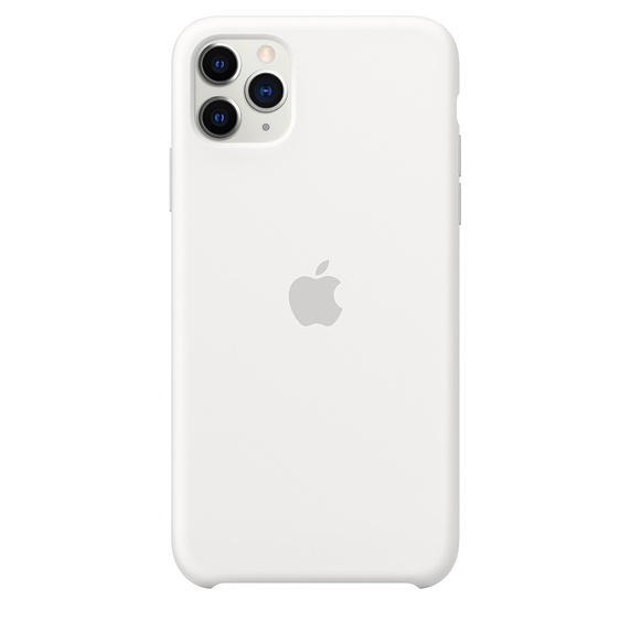 Apple silikónový obal pre iPhone 11 Pro Max – biely 1