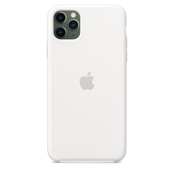 Apple silikónový obal pre iPhone 11 Pro Max – biely 3