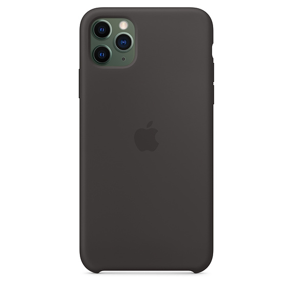 Apple silikónový obal pre iPhone 11 Pro Max - čierny 3