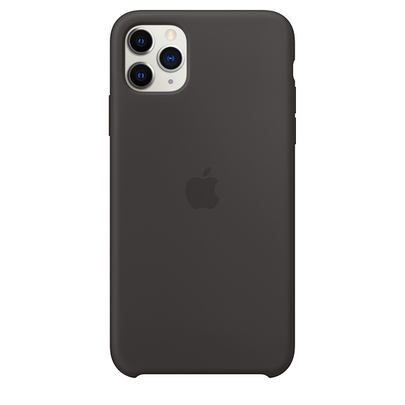 Apple silikónový obal pre iPhone 11 Pro - čierny 1