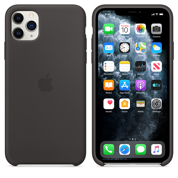 Apple silikónový obal pre iPhone 11 Pro - čierny 4
