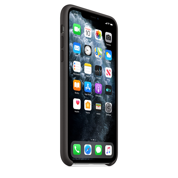Apple silikónový obal pre iPhone 11 Pro - čierny 2