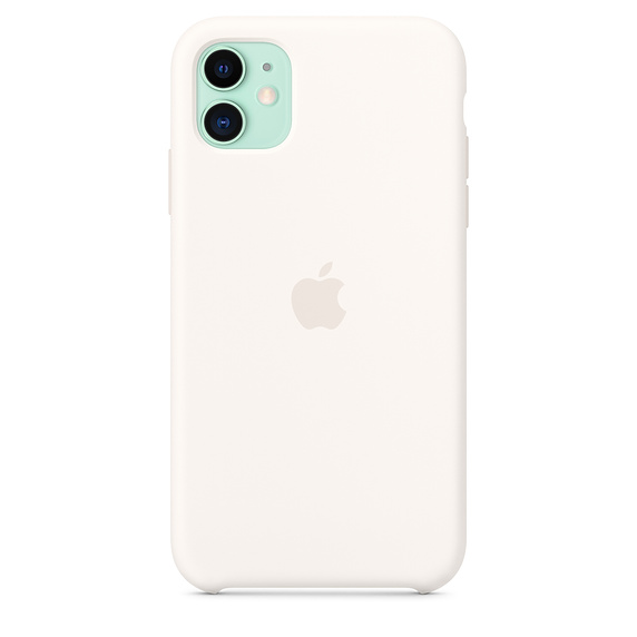 Apple silikónový obal pre iPhone 11 – biely 4