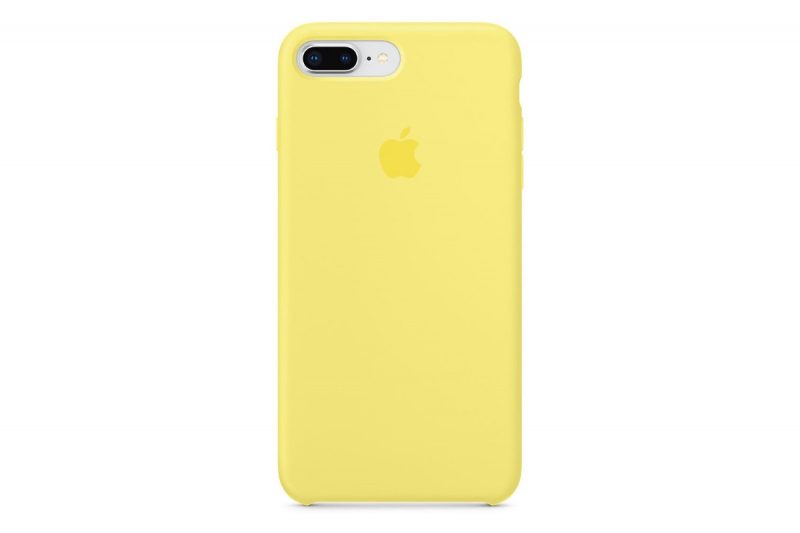 Apple silikónový obal pre iPhone 7 Plus / 8 Plus - žltý 1
