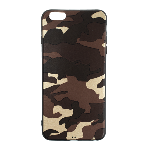 Ochranný Army obal pre iPhone 6 Plus / 6S Plus - hnedý 1