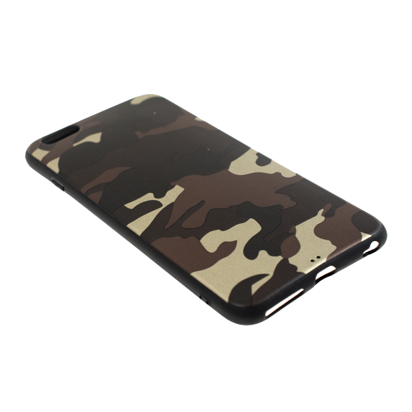 Ochranný Army obal pre iPhone 6 Plus / 6S Plus - hnedý 2