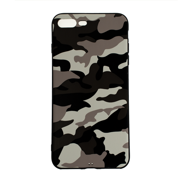 Ochranný Army obal pre iPhone 7 Plus / 8 Plus - biely 1
