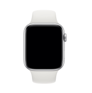 Remienok na Apple Watch 42mm / 44mm, športový biely – Obrázok 2