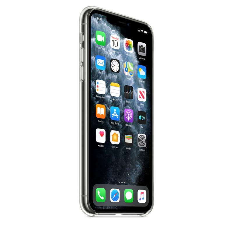 Ultratenký priehľadný silikónový obal pre iPhone 11 Pro Max 3