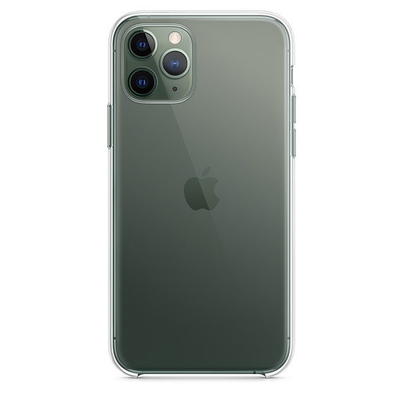 Ultratenký priehľadný silikónový obal pre iPhone 11 Pro 3