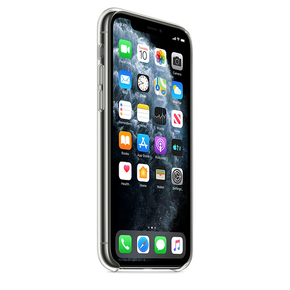 Ultratenký priehľadný silikónový obal pre iPhone 11 Pro 2