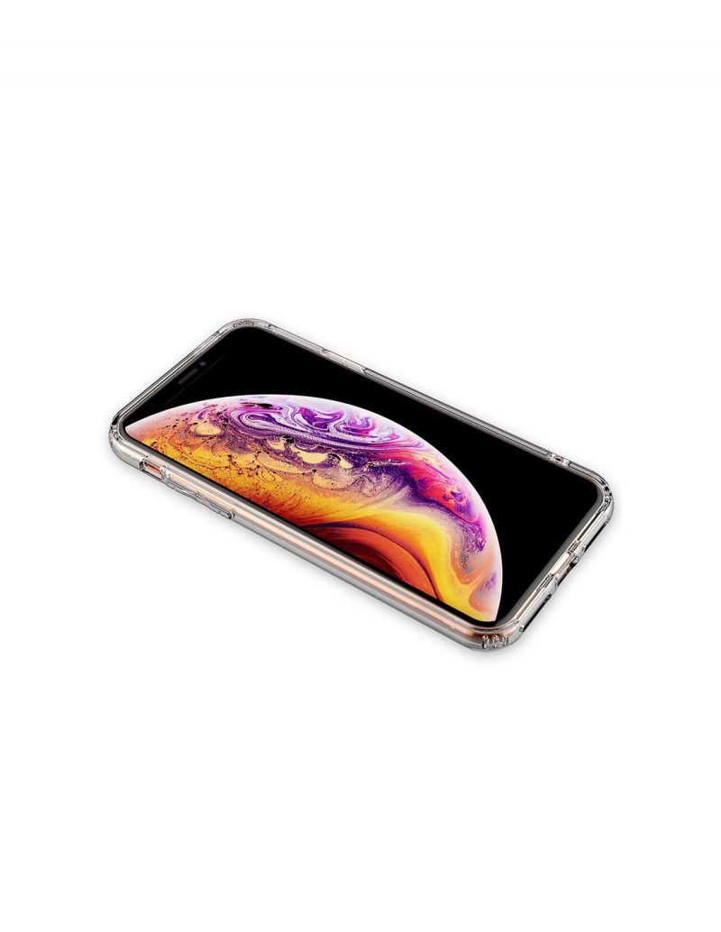 Ultratenký priehľadný silikónový obal pre iPhone XS 3