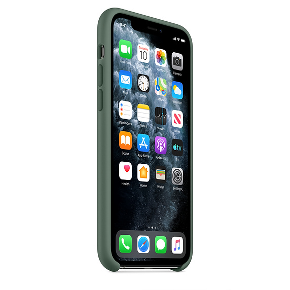 Apple silikónový obal pre iPhone 11 Pro Max - borovicová 2