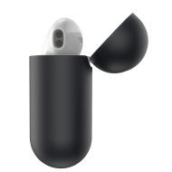Baseus Airpods ultratenký silikónový obal - čierny – Obrázok 2