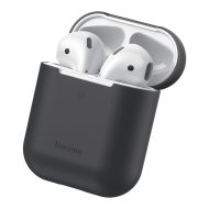 Baseus Airpods ultratenký silikónový obal - čierny
