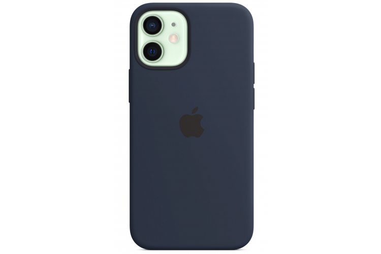 Apple silikónový obal pre iPhone 12 mini – námornícky tmavomodrý s MagSafe 1