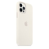 Apple silikónový obal pre iPhone 12/12 Pro – biely s MagSafe – Obrázok 2